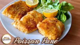 Poisson Pané Maison  Recette Facile et Rapide [upl. by Eneleahcim]