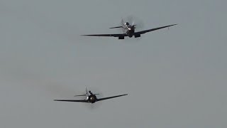 FOCKE WULF 190 vs SPITFIRE  REAL Tailchase [upl. by Ros]