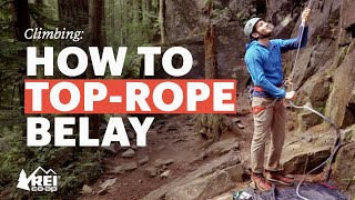 Rock Climbing How to Belay [upl. by Eddra]