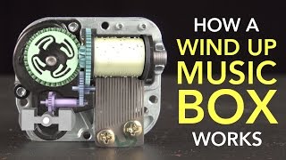 How a Wind Up Music Box Works [upl. by Tristram89]