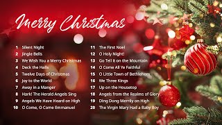 Top 20 Christmas Songs and Carols Popular Christmas Music 🎄 2022 [upl. by Eem739]