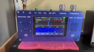 Malachite SDR Receiver  SSB HAM Reception [upl. by Esiole229]