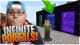 HOW TO PLAY THE INFINITE DIMENSIONS SNAPSHOT IN MINECRAFT Minecraft Crazy April Fool Update [upl. by Mya464]