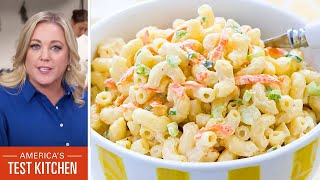 How to Make Our Favorite Macaroni Salad [upl. by Daffi]