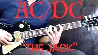 ACDC  quotThe Jackquot Rhythm  RockBlues Guitar Lesson wTabs [upl. by Burra576]