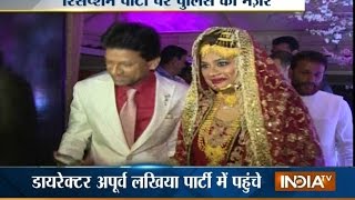 Watch Dawood Ibrahim Nieces Lavish Wedding Reception in Mumbai  India TV [upl. by Herman]