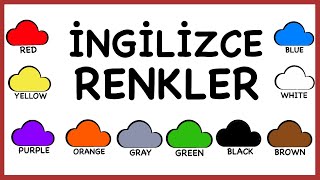 İNGİLİZCE RENKLER  TEKRARLI [upl. by Adalia747]