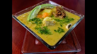 Sopa de avena con carne de res [upl. by Aikemat982]