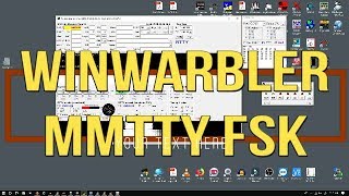 DXLab Suite Winwarbler MMTTY RTTY FSK Configuration [upl. by Spike379]