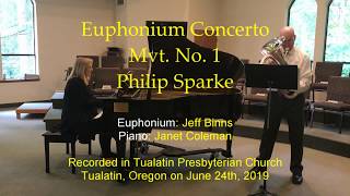 Euphonium Concerto Mvt 1 – Philip Sparke [upl. by Merideth]