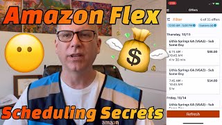 Tips For Scheduling Amazon Flex Blocks [upl. by Gill]