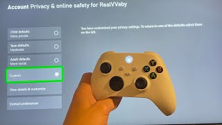 Xbox Series XS How to Change Xbox Privacy Default Settings Tutorial Privacy amp Online Safety [upl. by Garbe148]