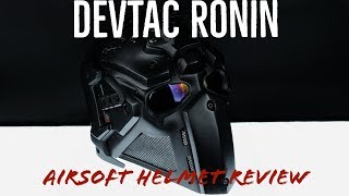 Devtac Roninn Airsoft Helmet Review [upl. by Vikky487]