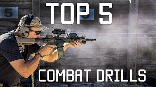 Top 5 Combat Drills  Special Forces Training  Tactical Rifleman [upl. by Alf]