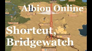 Albion Online  Caerleon to Bridgewatch fast almost safely [upl. by Robbins618]