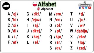 Alfabet angielski wymowa  Alphabet in English [upl. by Harley292]