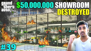 THEY DESTROYED MY SUPERCARS amp BIKES SHOWROOM  GTA V GAMEPLAY 39 [upl. by Nodnas392]