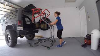 Jeep Top Removal wTopLiftPros [upl. by Arinaid817]