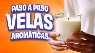 Cómo hacer velas aromáticas caseras con POCO dinero [upl. by Aimek500]