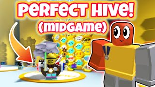 BEST Midgame Player in Bee Swarm Simulator [upl. by Dorrehs]