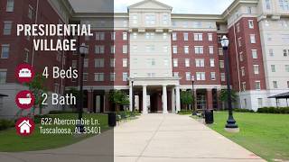 Take a Tour of the Presidential Dorms  The University of Alabama [upl. by Nosa889]