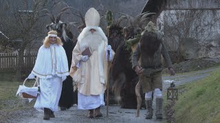 KRAMPUS IN BAD HOFGASTEIN BREITENBERG 2019 [upl. by Hilaire]