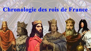 Chronologie des rois de France [upl. by Hamfurd]