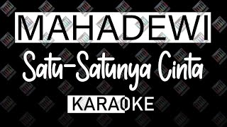 Mahadewi  Satu Satunya Cinta MIDI KARAOKE 16 bit by Midimidi [upl. by Ayekehs]