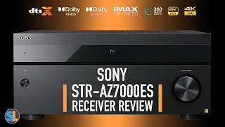 Sony STRAZ7000ES 132 Channel 8K Flagship Receiver Review  Setup amp Demo [upl. by Neraj]