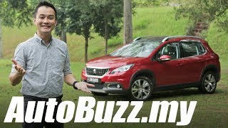 Peugeot 2008 PureTech 12 turbo SUV review  AutoBuzzmy [upl. by Carolan915]