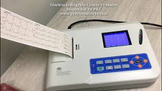 Electrocardiografo Contec [upl. by Petrick565]