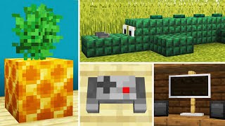 7 Secret Minecraft build hacks 17 Bedrock edition [upl. by Ace]