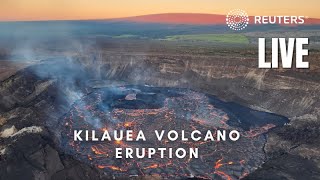 LIVE Kilauea volcano erupts on Big Island in Hawaii [upl. by Lateh]