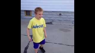 Kid gets hit with a basketball [upl. by Pagas]