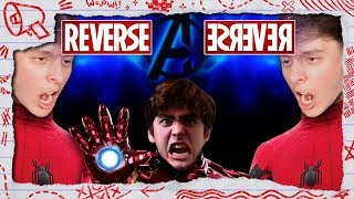 MARVEL TONGUE TWISTED  A Speaking Backwards Challenge  Thomas Sanders amp Friends [upl. by Tolkan793]