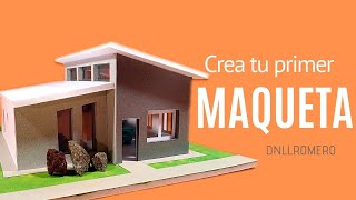 Crea tu primer maqueta tutorial  DNLLROMERO [upl. by Rediah]