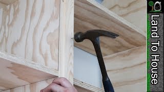 Building and Installing Bookcase Trim [upl. by Anitserp]