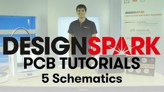 DesignSpark PCB Training  5 Schematics [upl. by Katinka696]