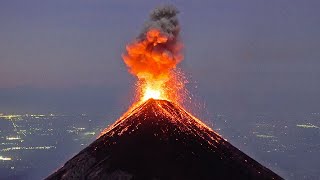 5 Stunning Volcano Eruptions Caught On Camera [upl. by Jillie]