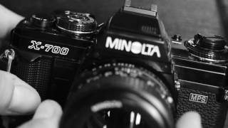 Vintage Camera Review Minolta X 700 [upl. by Abigael]