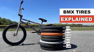 WHAT BMX TIRES SHOULD YOU RIDE [upl. by Aynom]