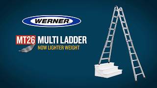 Werner  MT26 Multi Purpose Ladder [upl. by Lerraj120]