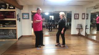 Lesson 1 Carolina Shag Basic Step [upl. by Ansev661]