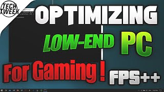 How To Optimize LowEnd PC For Gaming 2022  Easy amp Quick [upl. by Aztiley]