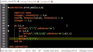 Advanced Fortran Programming  001  Intro  Intrinsic Array Functions [upl. by Akinorev970]