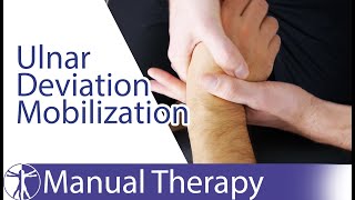 Ulnar Deviation Wrist Assessment amp Mobilization [upl. by Liagaba]