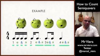 7 How to Count Semiquavers [upl. by Trebron966]