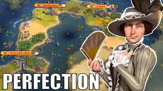 Civ 6  Steam Victoria With The PERFECT England Start – 1 Deity Steam Victoria Civilization VI [upl. by Mialliw565]