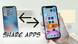 How to Share Apps using Airdrop [upl. by Arikahc]