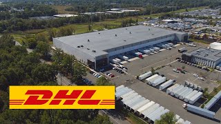 DHL eCommerce Americas Distribution Center Tour With English Captions [upl. by Noyrb]